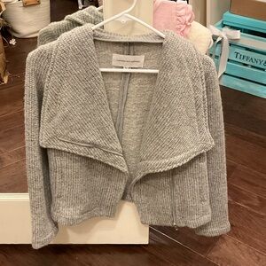 Cupcakes & Cashmere Light Gray Cardigan